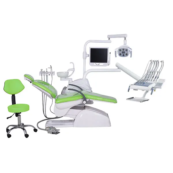 wholesale price top mounted tray design hospital dental equipment new clinic customized dental chair package