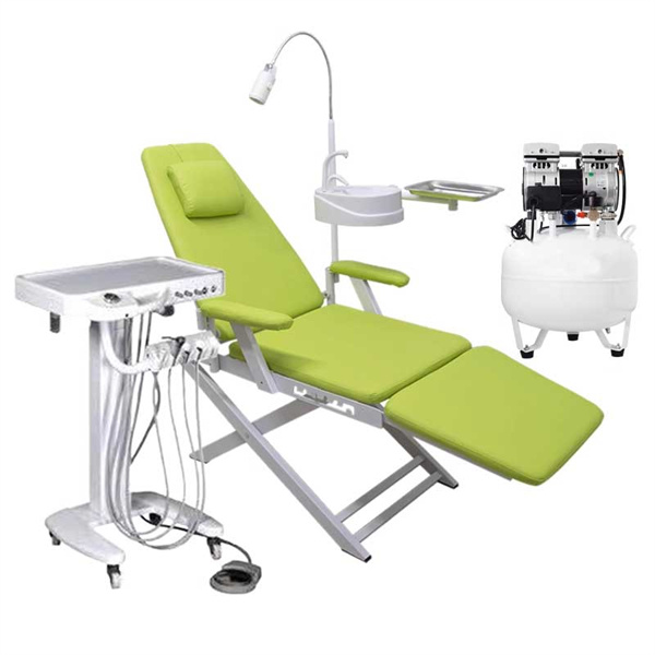 Tested portable dental unit with compressor better performance and long-lasting