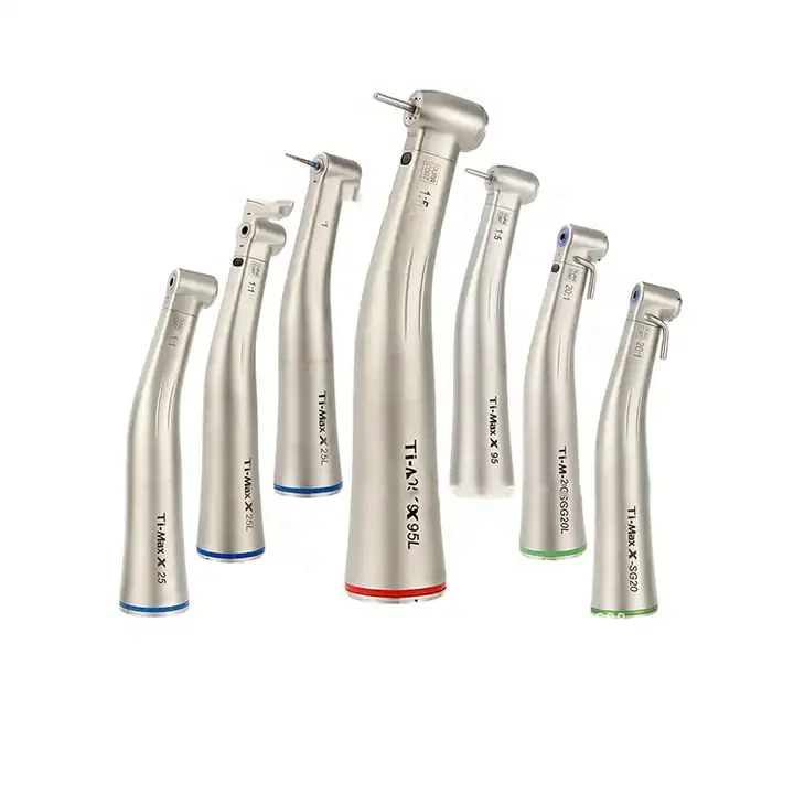 1: 5 Low Speed Turbine T-I-M-A-X Dental Handpiece Water Spray Handpiece Ceramic Bearing Carriage Air Turbinehandpiece