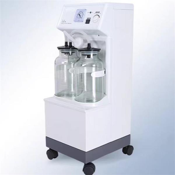 Manage respiratory secretions with a suction machine