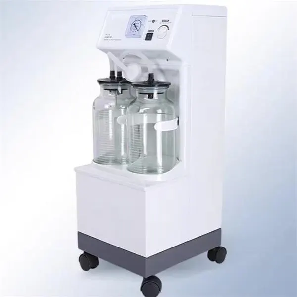 Manage respiratory secretions with a suction machine