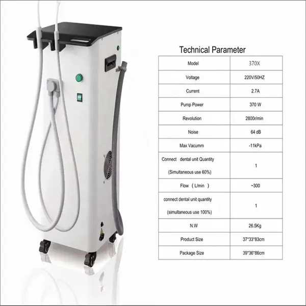 Optimize your healthcare facility with our cost-effective and durable portable suction solution.