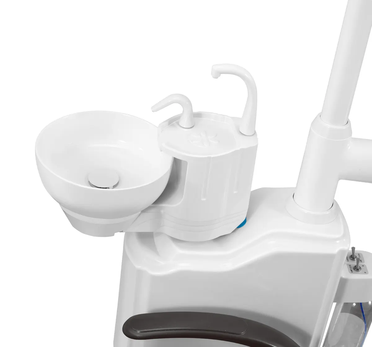 Dental Chair LED Light Rotatable Spittoon Tool Tray with air Brake Comfortable and Beautiful Dental Clinic Equipment 4