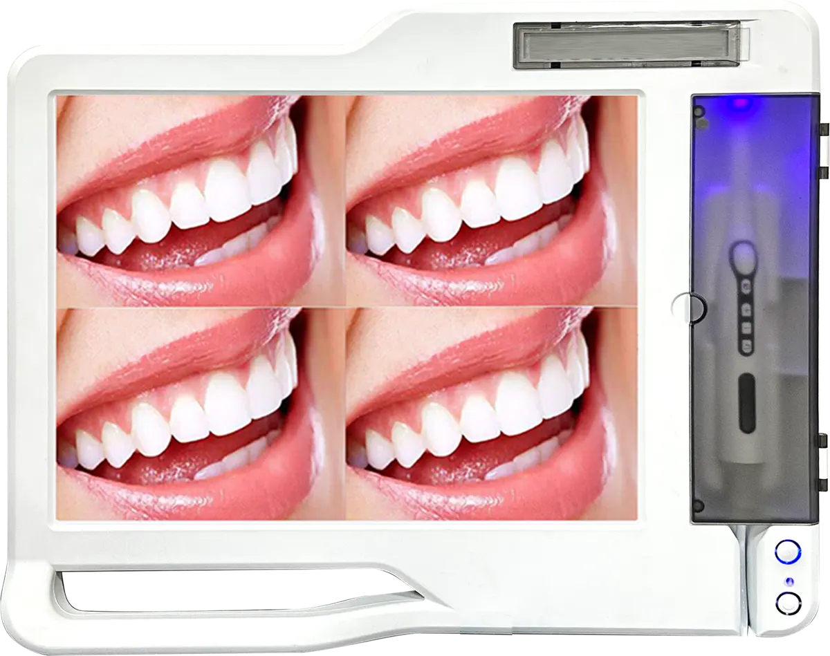 Low Price Dental Intra-Oral Camera with UV Sterilization Built-in Handle with WiFi HD screen Dental Clinic Examination Equipment